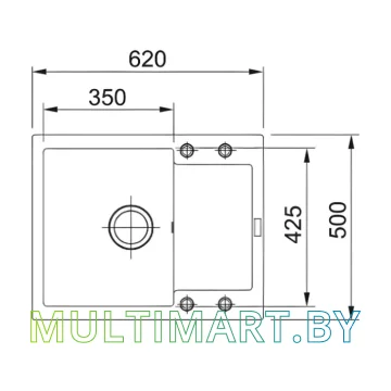 Кухонная мойка Franke MRG 611C (бежевый) картинка 2